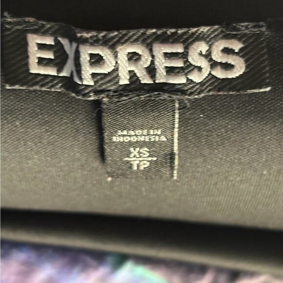 Express Colorful Strapless Dress size XS - Picture 5 of 5